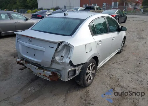 2012 Nissan Sentra 2.0 Sr z USA, uszkodzony, nr VIN 3N1AB6AP9CL610891